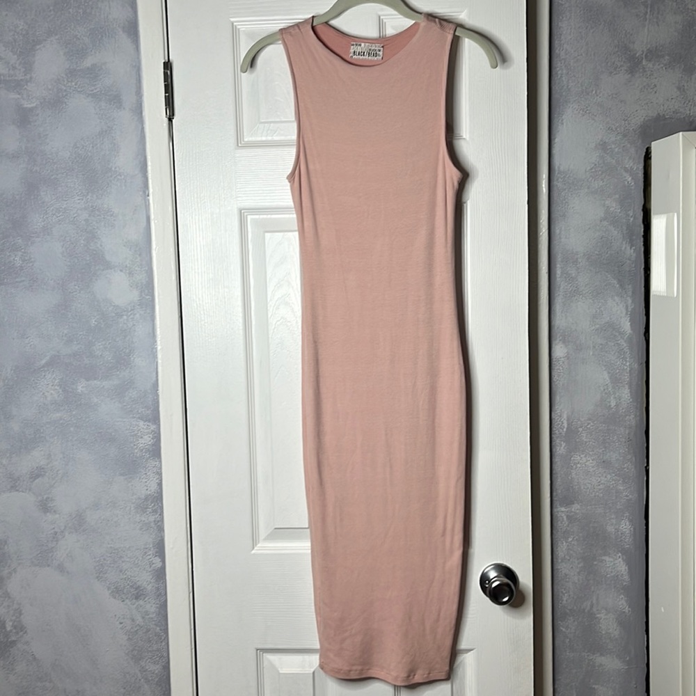 Blush Pink Pencil Dress